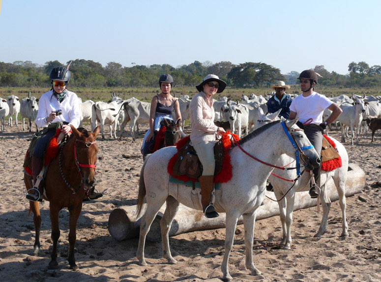 Perrine Verniau with her group